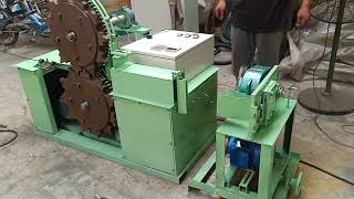 Zigzag metal wire spring making machine for  India greenhouse slot