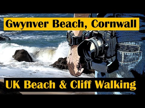 Travel & Walking Cornwall Part 8 Gwynver White Sand Bay