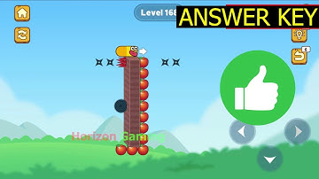 Hungry Worm - Greedy Worm LEVEL 168 - Gameplay Walkthrough Android IOS