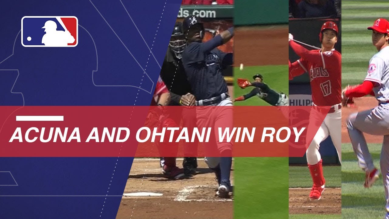 Acuña Jr., Ohtani win Rookie of the Year Awards YouTube