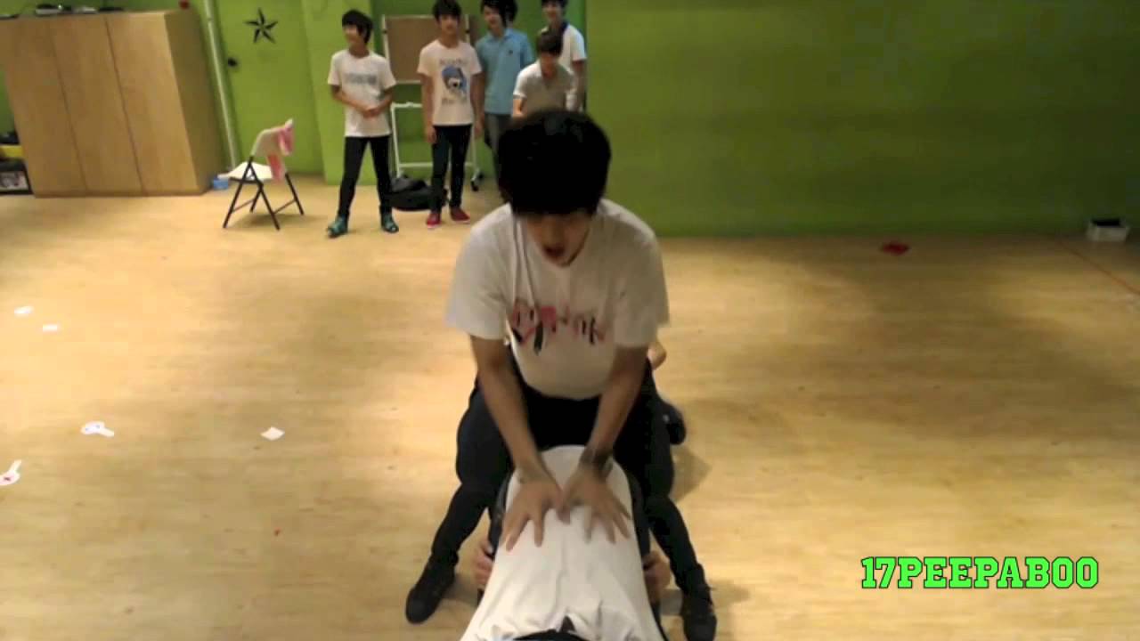 130727 seventeen tv GAME CUT *THE USUAL GAME THEY PLAYED *