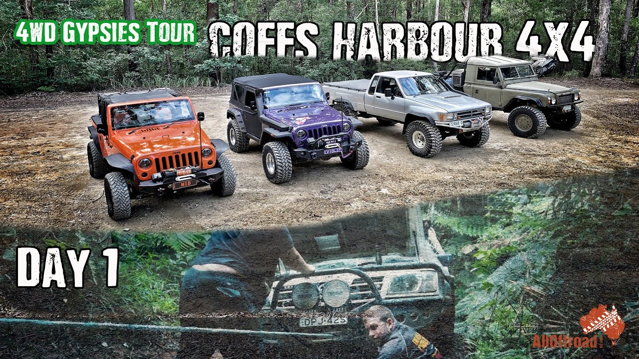 Our Most INTENSE 4x4 Offroad Tour EVER! | Coffs Harbour NSW | 4WD Gypsies Tour - Day 1 of 4
