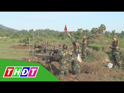 Video Hội thi bắn đạn thật súng máy phòng không 12,7mm | THDT - youtube