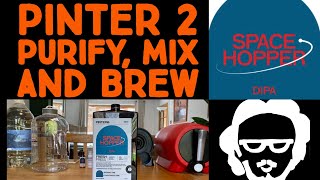 Pinter 2 #3 Space Hopper Double IPA purify, set up ready for brewing.