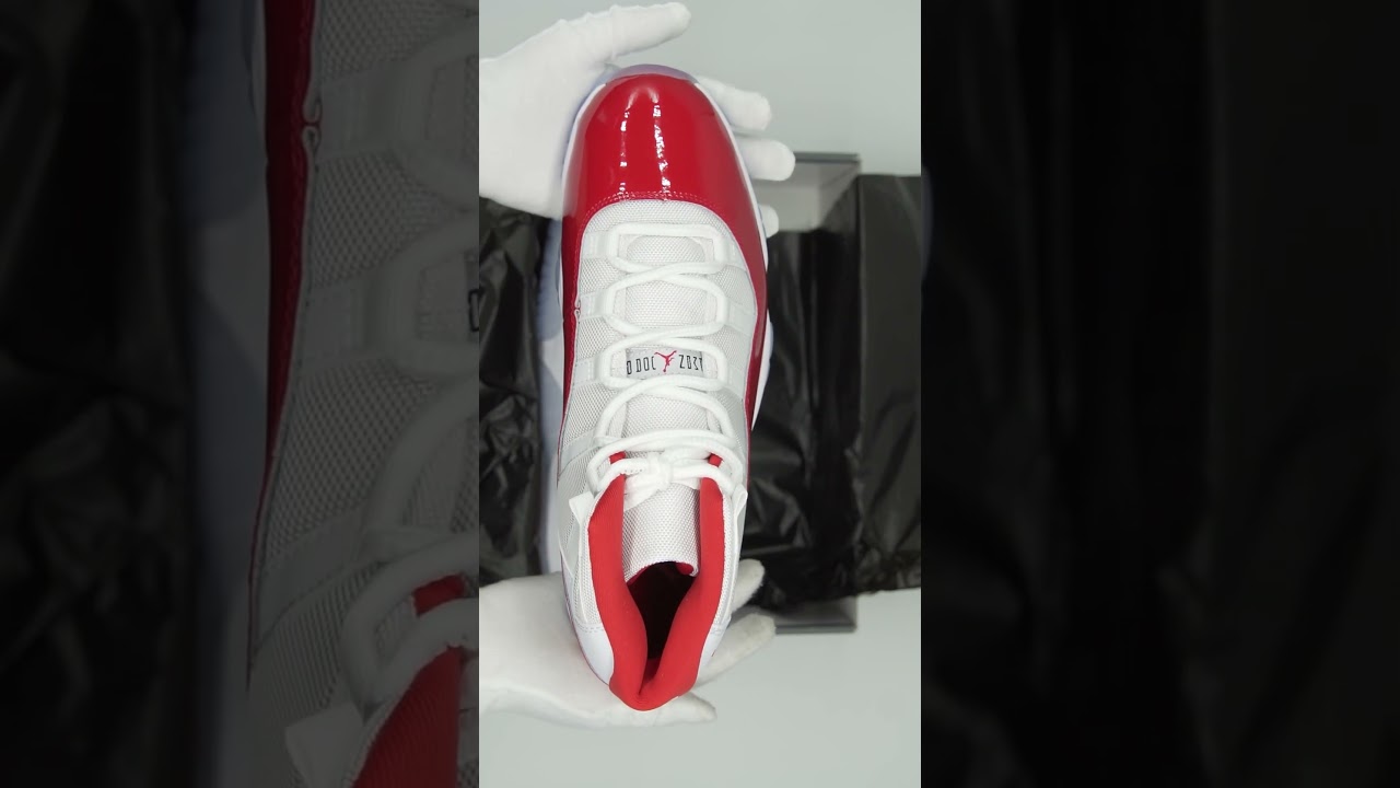 Jordan 11 Retro Cherry 2022 Unboxing [Quick View]