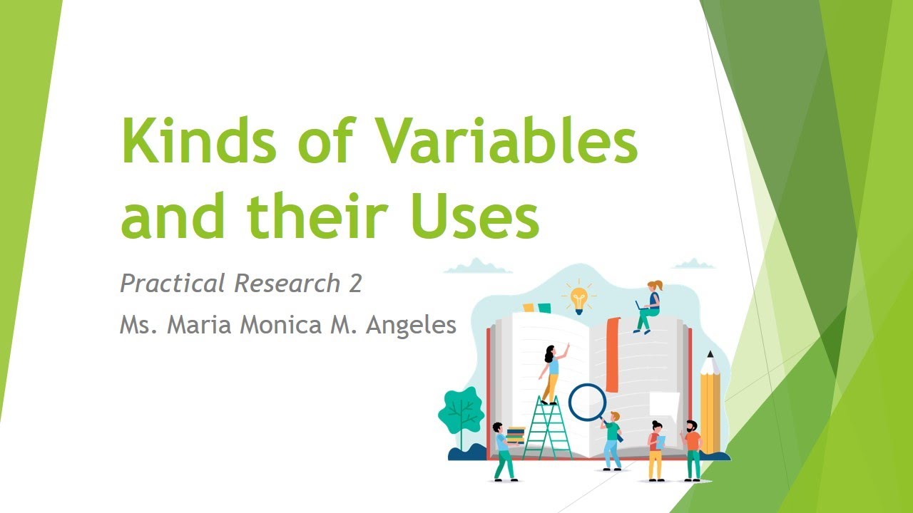 kinds of research variables and their uses