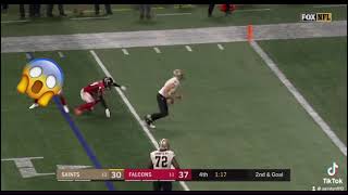Drew Brees Spin Move Vs. Falcons