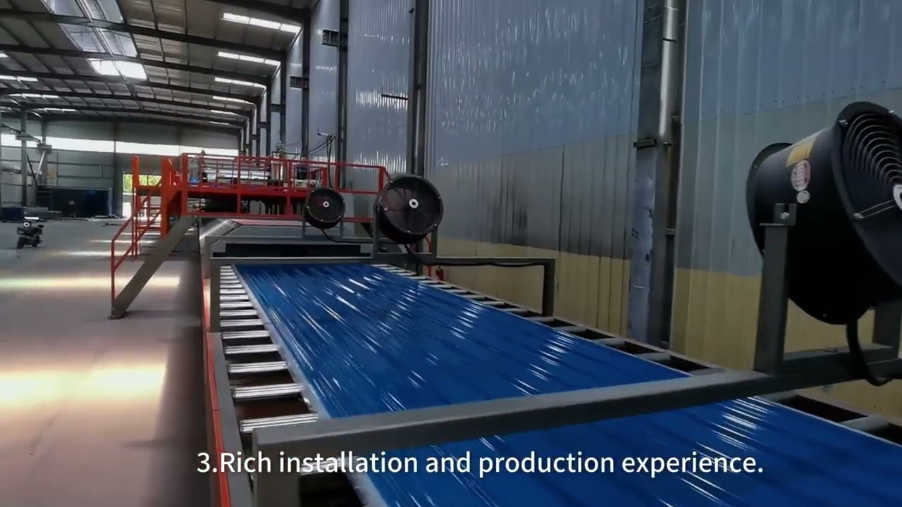FRP Cladding sheet making machine