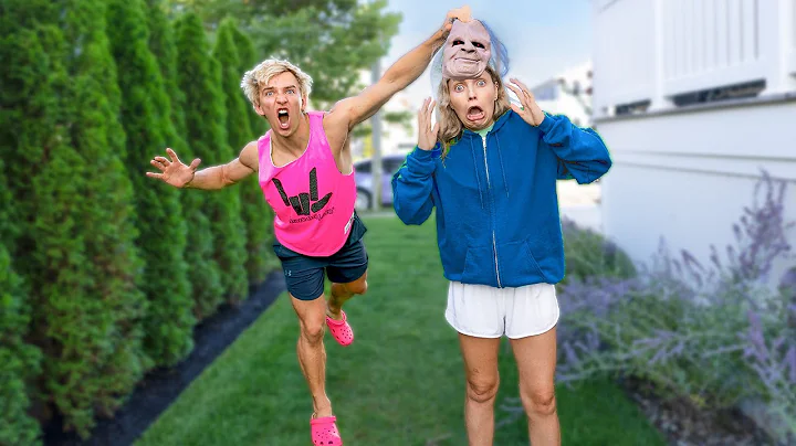 IS GRACE SHARER UNDERCOVER as SCARY OLD LADY?!