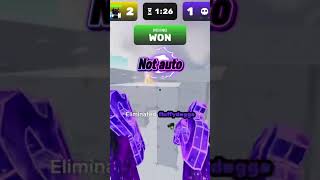 CRAZY MOBILE ROBLOX RIVALS PLAYER STOPS USING AUTOSHOOT