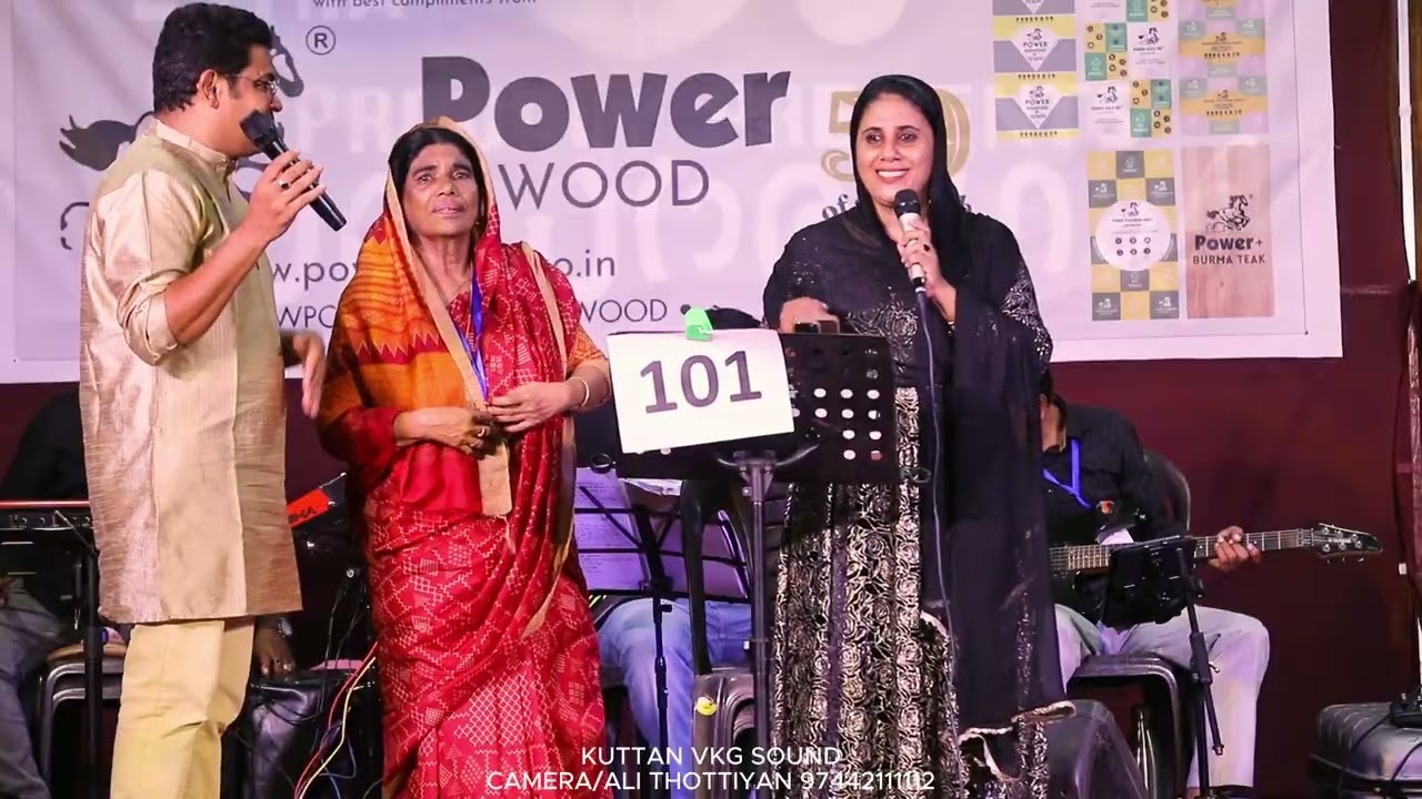 Piya Tu Ab To Aaja Monica, O My Darling  LIVE CONCERT BY SALEENA KOZHIKKODE @101 SONGS