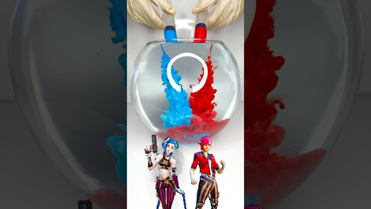 Arcane mixing ❤️💙