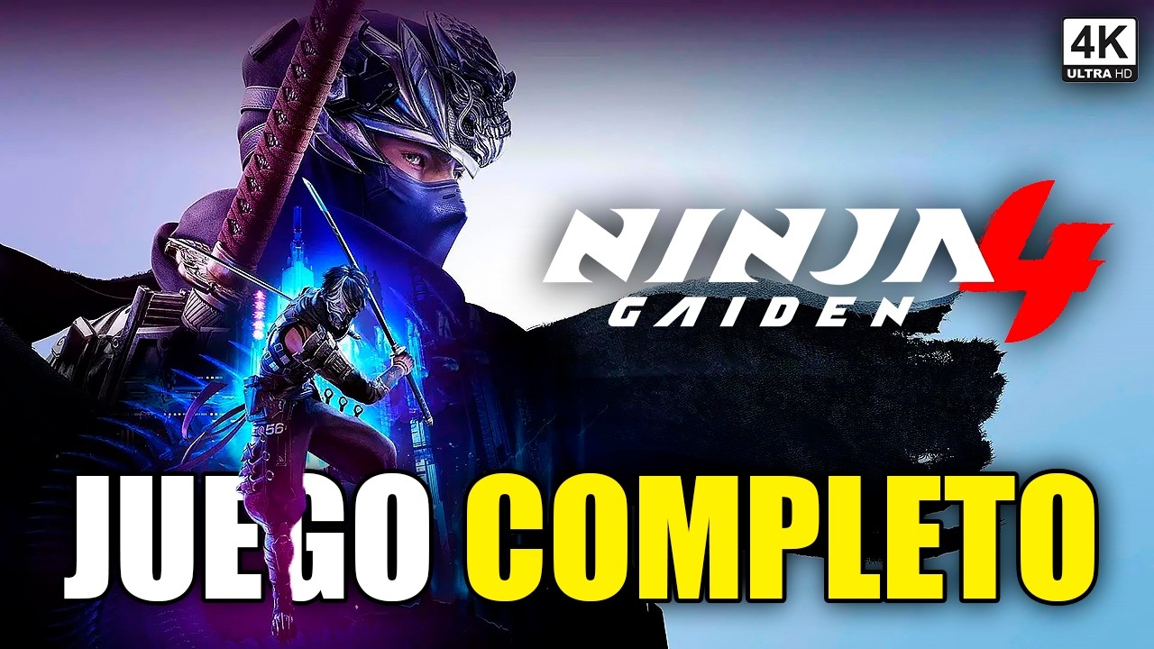 NINJA GAIDEN 4 Juego Completo Sin Comentarios | Full Gameplay Walkthrough [4K 60FPS]
