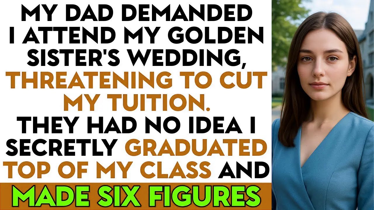 My Dad Said I Had to Attend My Perfect Sister’s Wedding—or He’d Cut Off My Tuition Completely