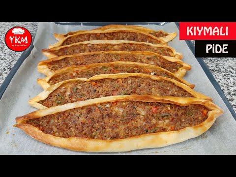 Evde Kıymalı Pide Yapımı | Kıymalı Pide Nasıl Yapılır | Hamur İşi | Pide Tarifi | Kolay Pide Tarifi