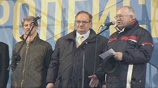 Kiev Muhaliflerine Dış Destek Sürüyor