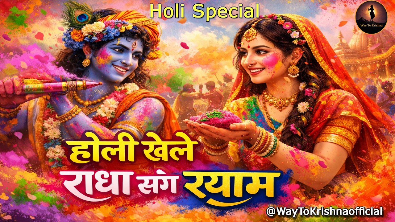 होली खेले राधा संग श्याम || New Holi Special Song 2026 || New Hindi Worship Song ||