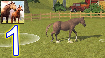 Horse Racing World - Show Jumping Stable Simulator - Gameplay Walkthrough Part 1 (iOS, Android)