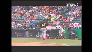 SF - Carlos Mendez's seventh inning RBI ground out
