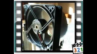 DIY Stand Fan With Speed Regulation !
