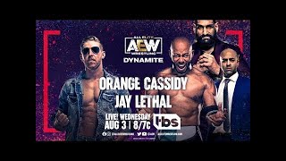Orange Cassidy vs Jay Lethal Full Match Fan Perspective - AEW Dynamite