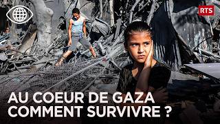 Au cœur de Gaza : le quotidien des SURVIVANTS face à la guerre - Documentaire Géopolitique - RTS