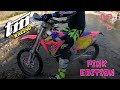 Enduro with tm racing pink limited edition