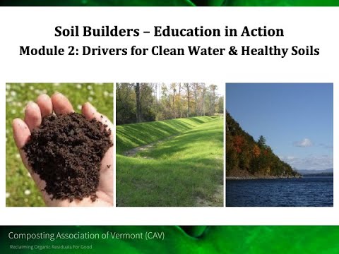 Drivers for Clean Water & Healthy Soils