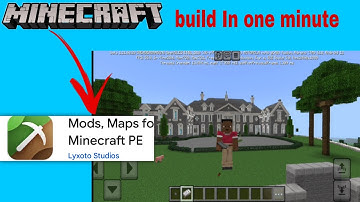 Minecraft building spawn in 1 Minute || Block master for Minecraft App ka use Kaise kare ||