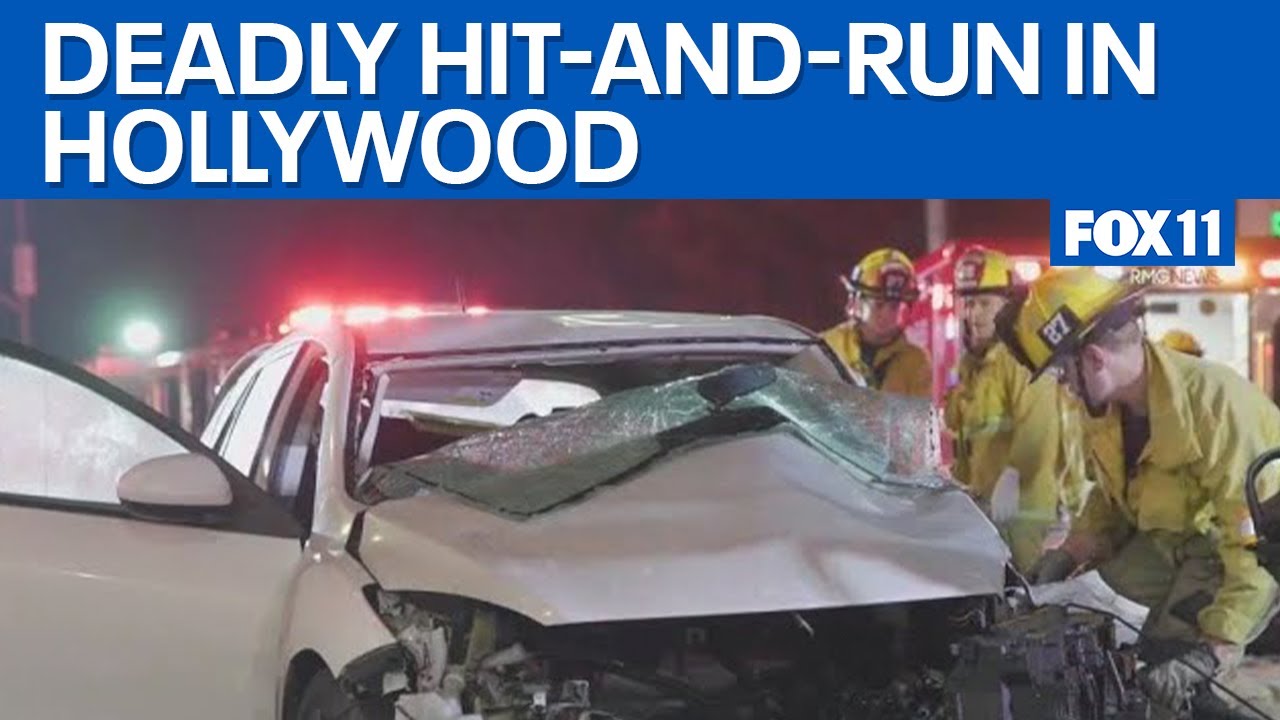 Woman killed in Hollywood hit-and-run crash | FOX 11 LA - YouTube
