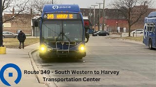Travel The Road: 2017 ENC Axess BRT (17530) on Route 349 From 79th to Vermont St