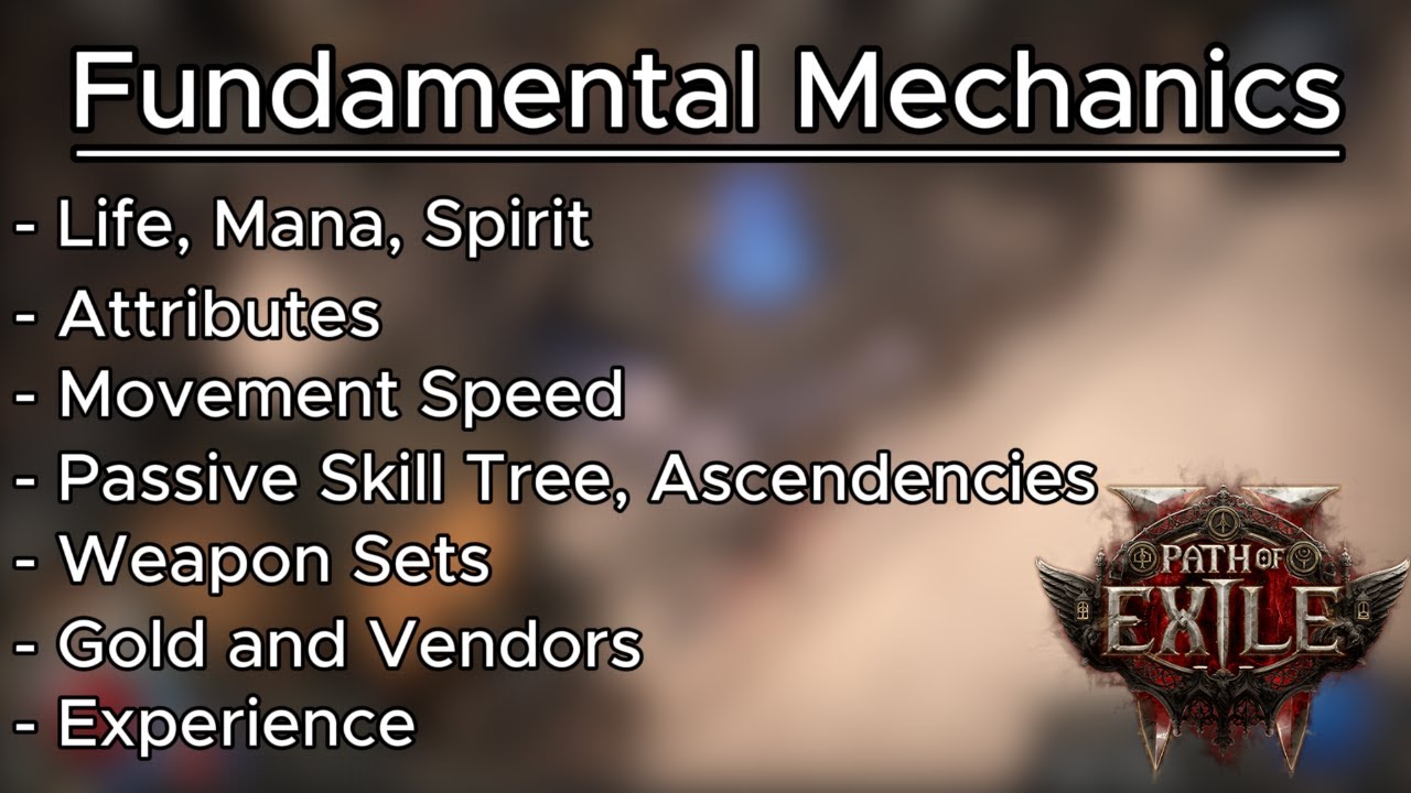 Path of Exile 2 Beginner’s Guide - The Fundamental Mechanics - YouTube