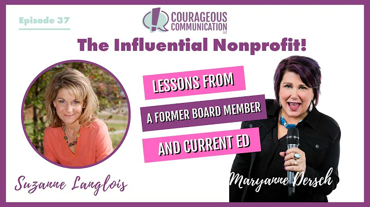 The Influential Nonprofit, Ep. 37 Suzanne Langlois...