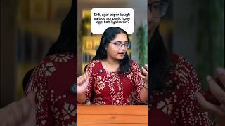 Exam mein paper tough aa jaye toh kya karein? #shorts #studytips #students