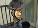 How to Fold a Collapsible Photography Reflector - w/ Slo-Mo