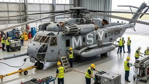 Inside the CH-53K King Stallion Factory: Full Build of the World’s Mightiest Helicopter