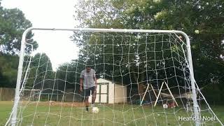 2 ways to lift up a soccer ball Heandel Noel