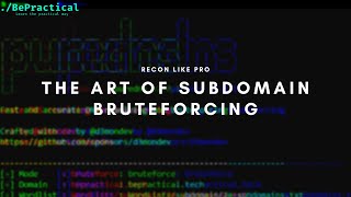 bug bounty tips: the art of subdomain bruteforcing| 2023