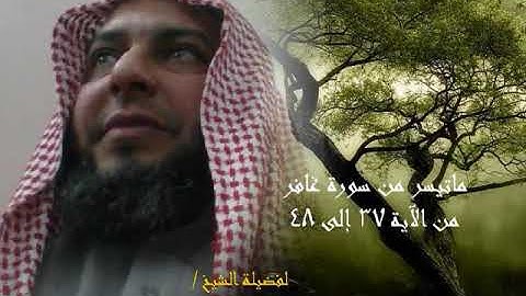 الشيخ طه البرهامى - ماتيسر من سورة غافر