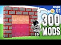 J'AI INSTALLÉ 300 MODS SUR MINECRAFT ET... | Minecraft Moddé S5 | Episode 1