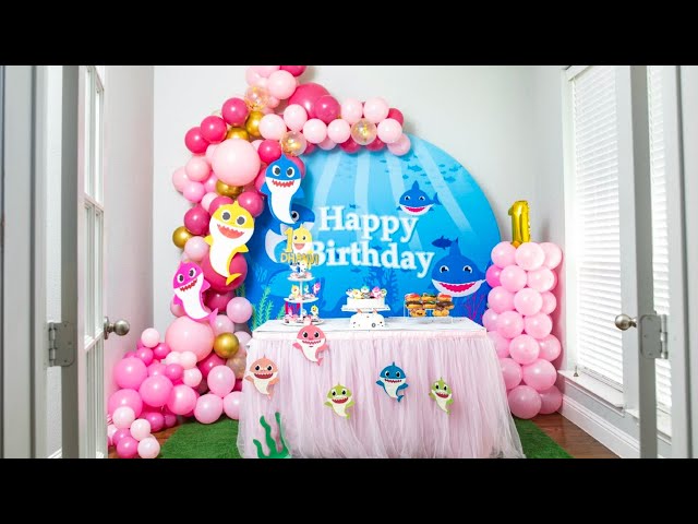 Baby Shark Birthday Decorations
