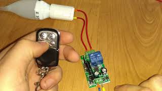 433 Mhz Bezprzewodowy Pilot Zdalnego Sterowania 1Ch Przełącznik Kod Wireless Remote Control