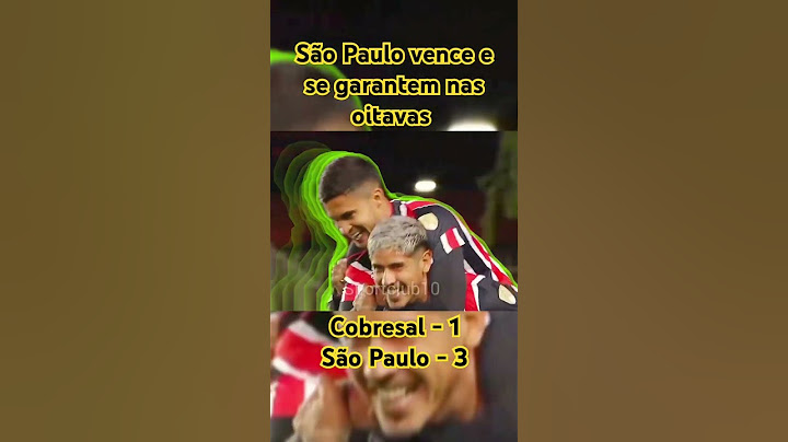 COBRESAL 1X3 SÃO PAULO|MELHORES MOMENTOS| Libertadores 4ª rodada| #saopaulo #libertadores #gols #gol