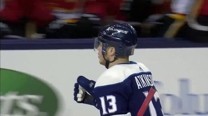 Atkinson Records Hat Trick Against Flames