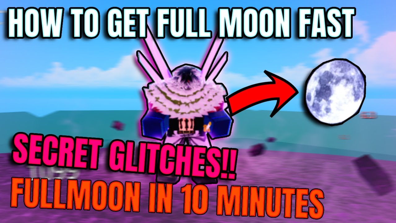 How to Find Mirage Island & Full Moon EVERY TIME! Blox Fruits 