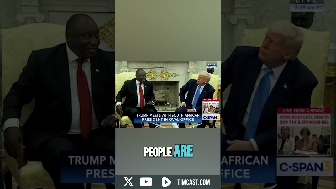 Trump HUMILIATES South Africa's President In Oval Office