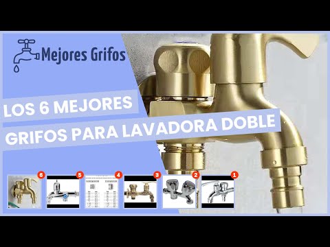 🎬 Video con opiniones sobre Grifos Dobles Para Lavadora Bricomart