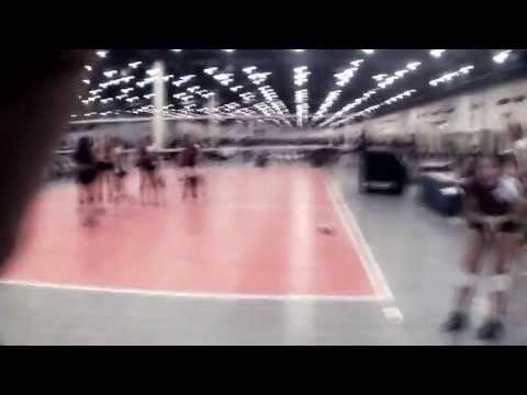 Volleyball to the camera #2