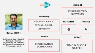 ASAP Engineering Session 131 | 𝐈𝐓 | 𝐒𝟔 | 𝐓𝐢𝐦𝐞 & 𝐆𝐥𝐨𝐛𝐚𝐥 𝐒𝐭𝐚𝐭𝐞𝐬 𝐛𝐲 𝐃𝐫 𝐌𝐚𝐧𝐢𝐬𝐡 𝐓 𝐈