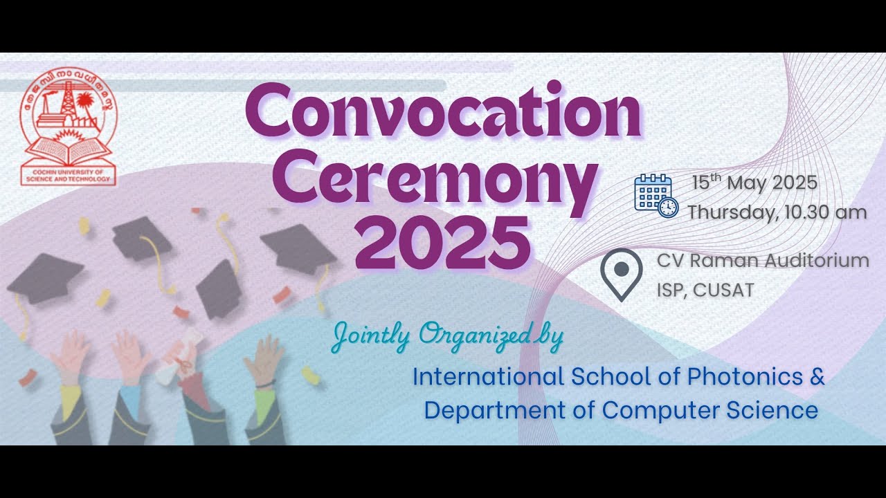 Convocation ceremony 2025 - YouTube